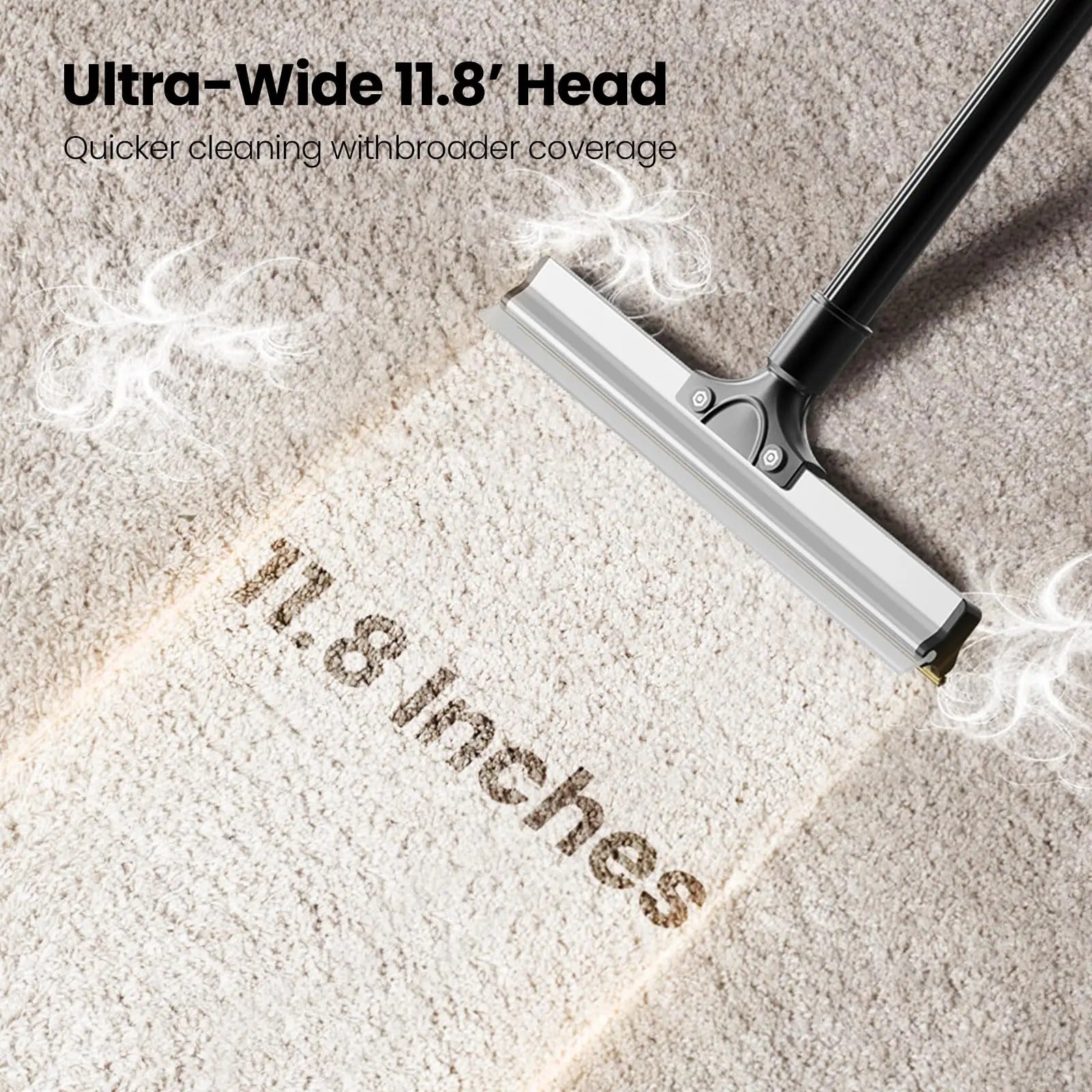 Djurhårsborste med Handtag