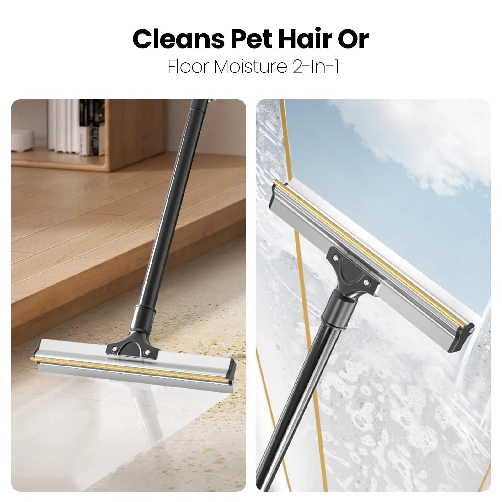 Djurhårsborste med Handtag